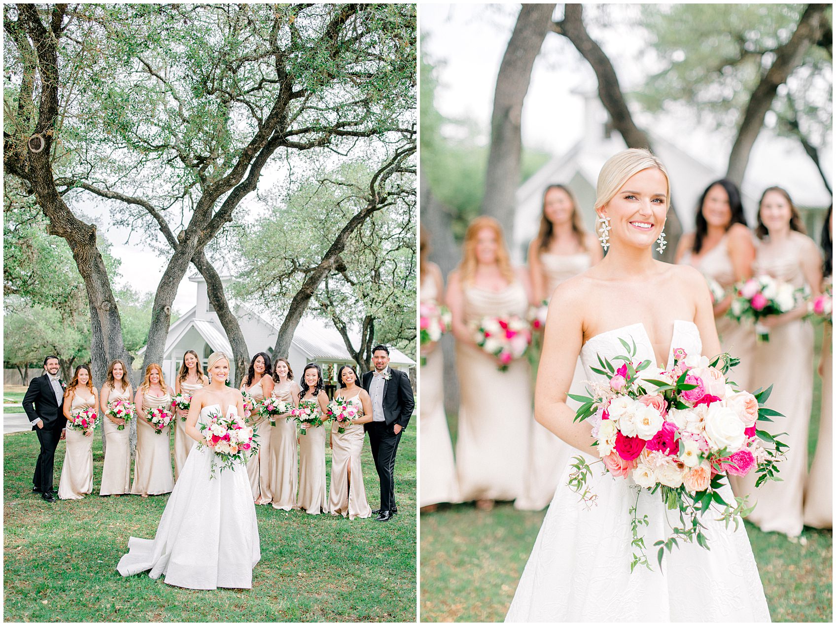 Pink Floral Spring Wedding at The Chandelier of Gruene By Allison Jeffers Wedding Photography 0072 1
