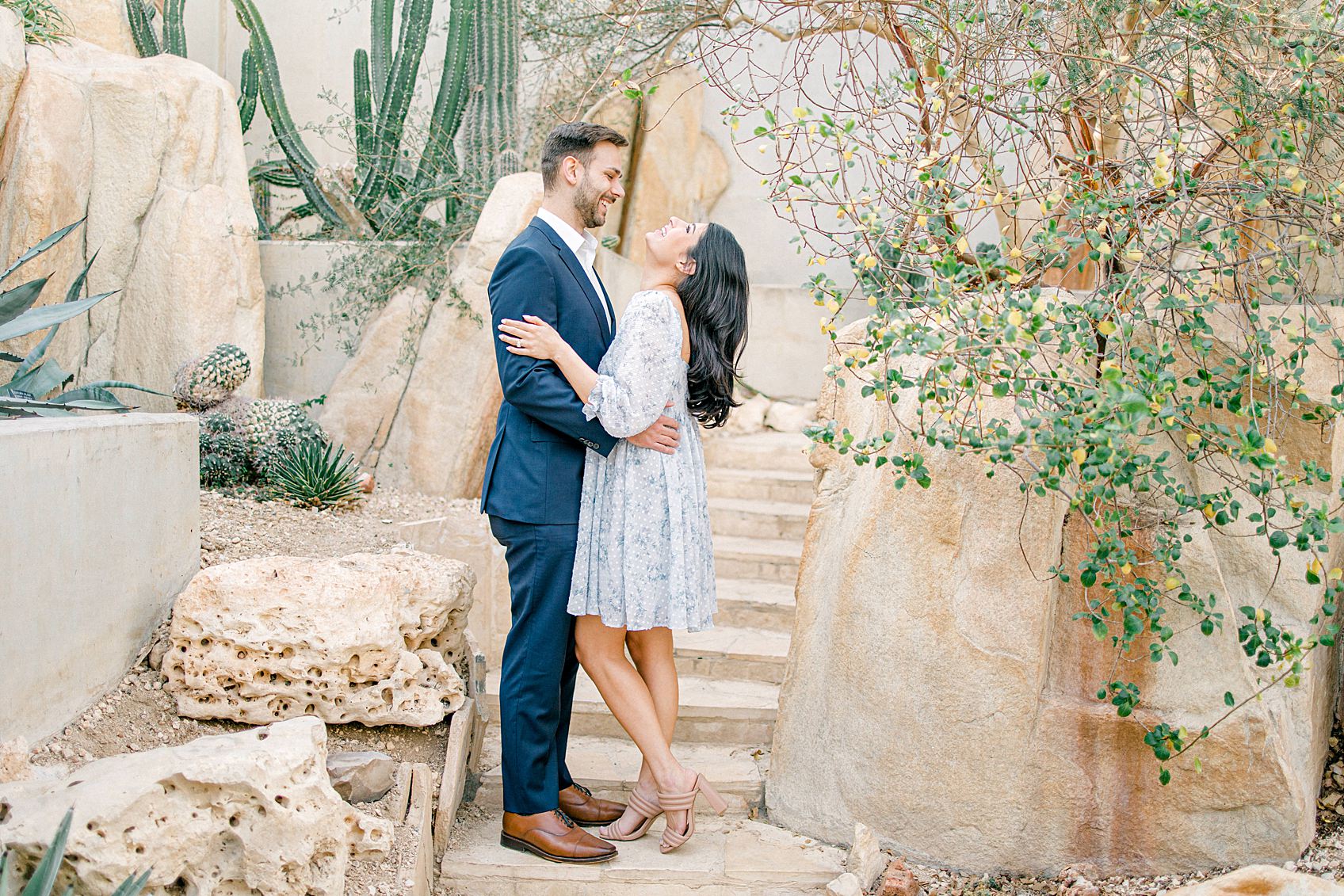 San Antonio Botanical Gardens Engagement Photos by Allison Jeffers Wedding Photography 0002