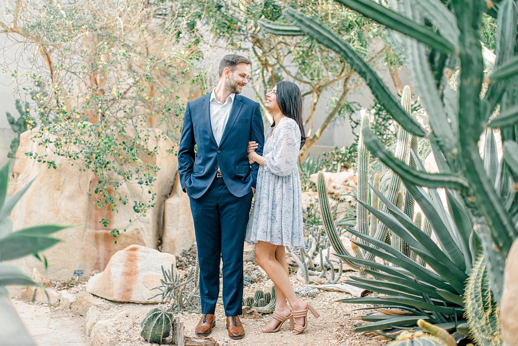 San Antonio Botanical Gardens Engagement Photos by Allison Jeffers Wedding Photography 0003