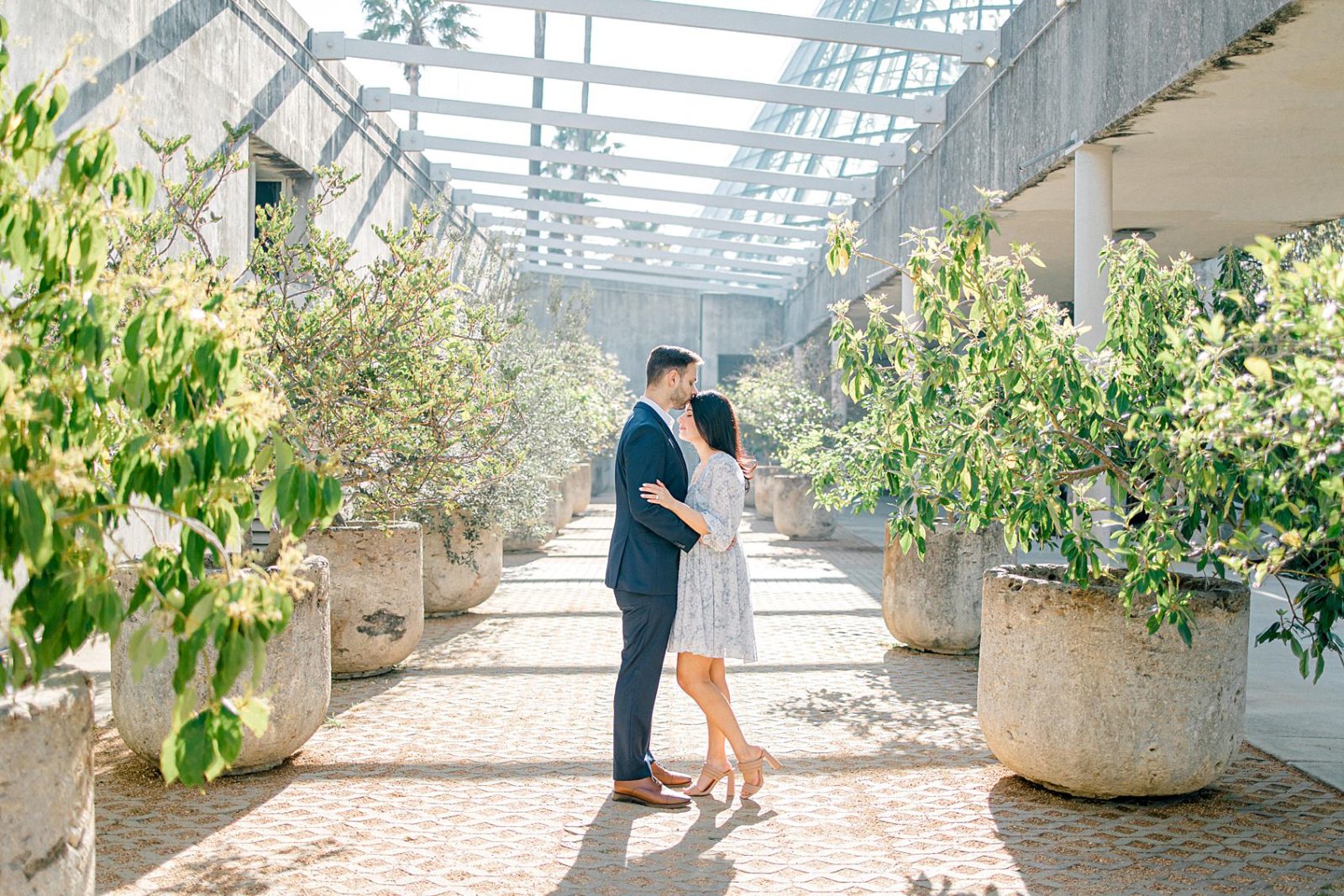San Antonio Botanical Gardens Engagement Session | K + M