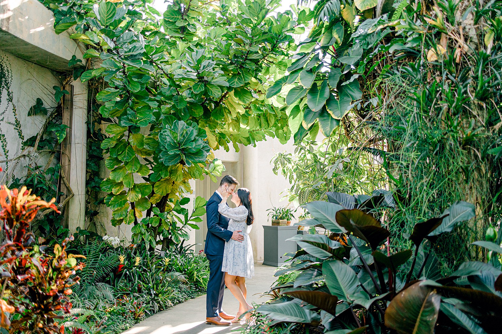 San Antonio Botanical Gardens Engagement Photos by Allison Jeffers Wedding Photography 0022