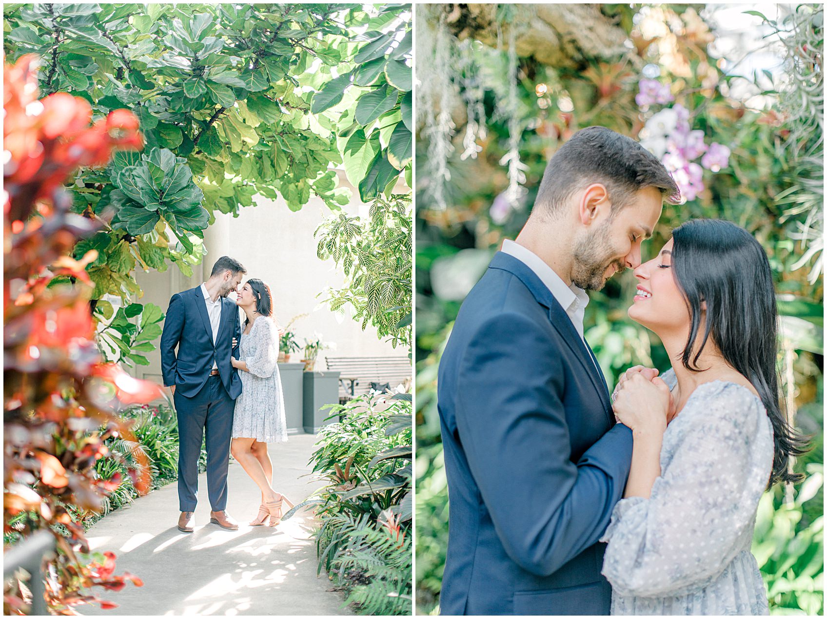 San Antonio Botanical Gardens Engagement Photos by Allison Jeffers Wedding Photography 0025