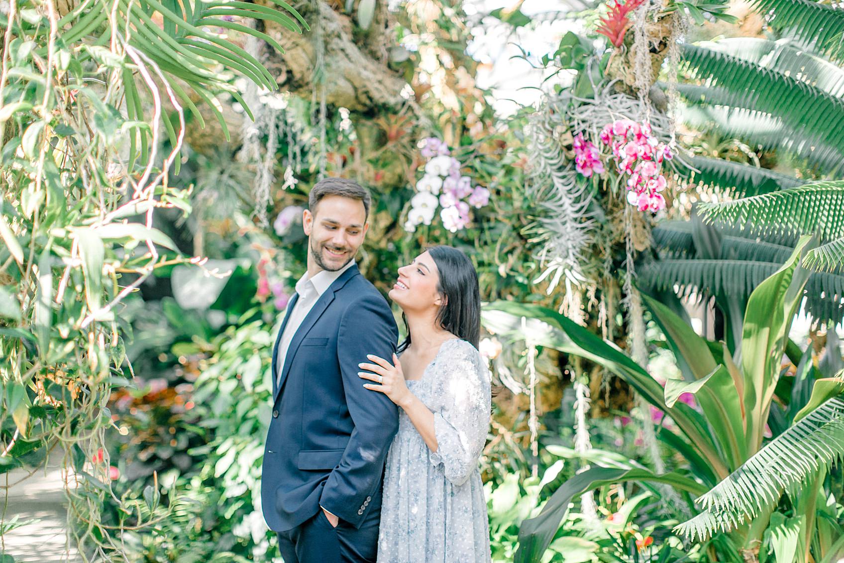 San Antonio Botanical Gardens Engagement Photos by Allison Jeffers Wedding Photography 0028
