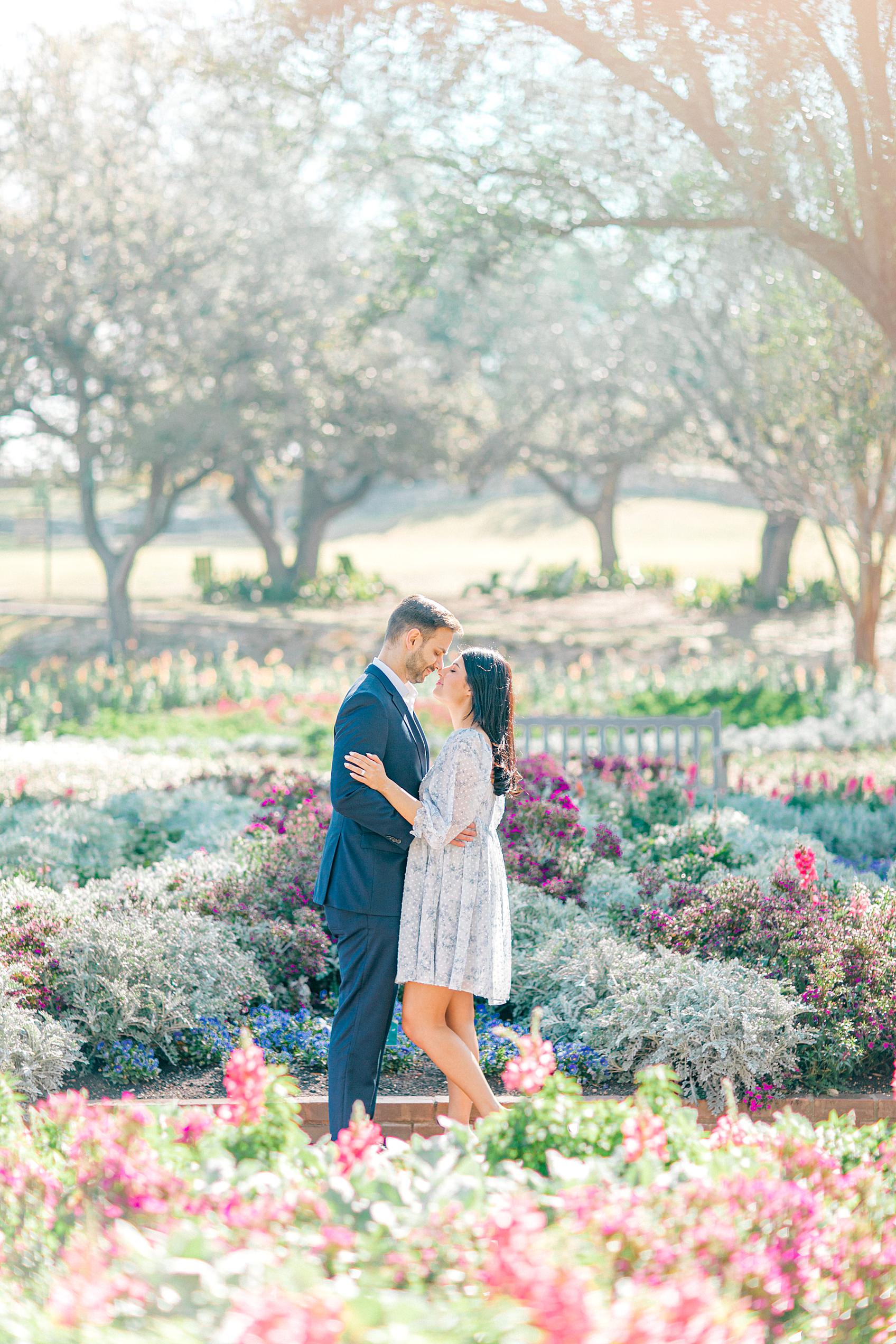 San Antonio Botanical Gardens Engagement Photos by Allison Jeffers Wedding Photography 0037