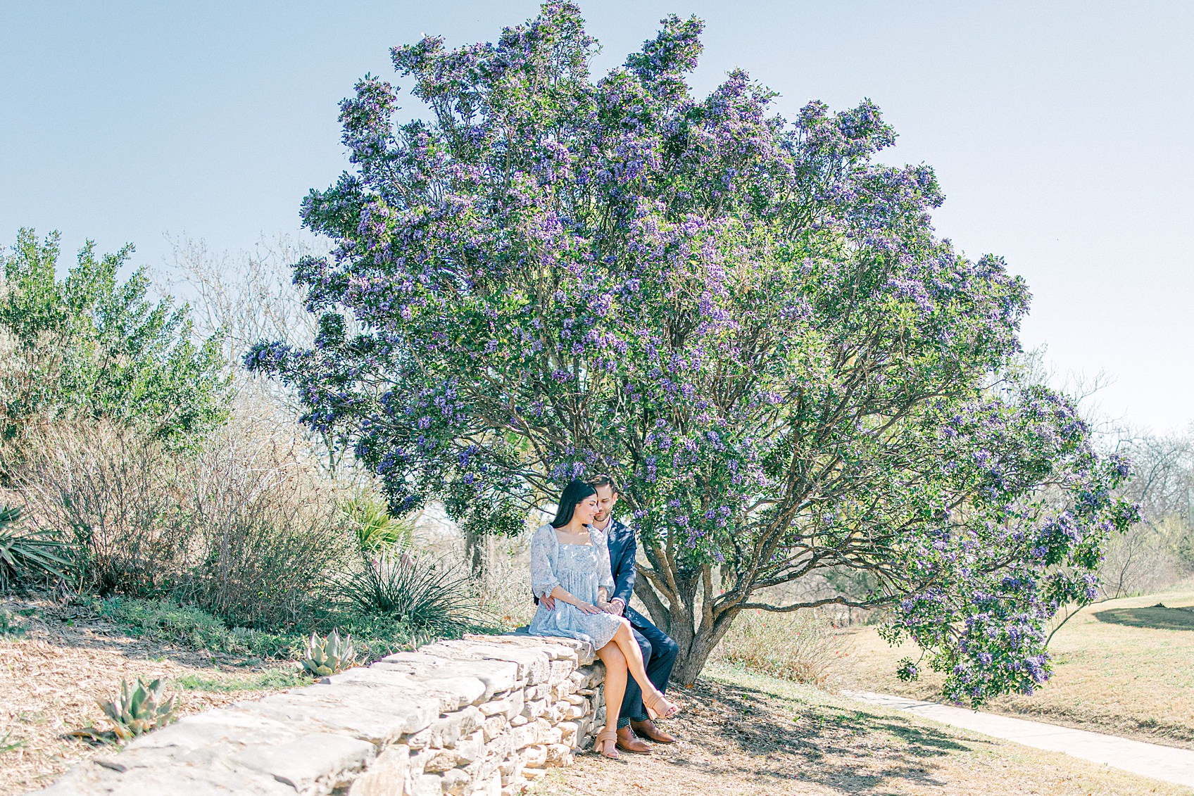 San Antonio Botanical Gardens Engagement Photos by Allison Jeffers Wedding Photography 0040