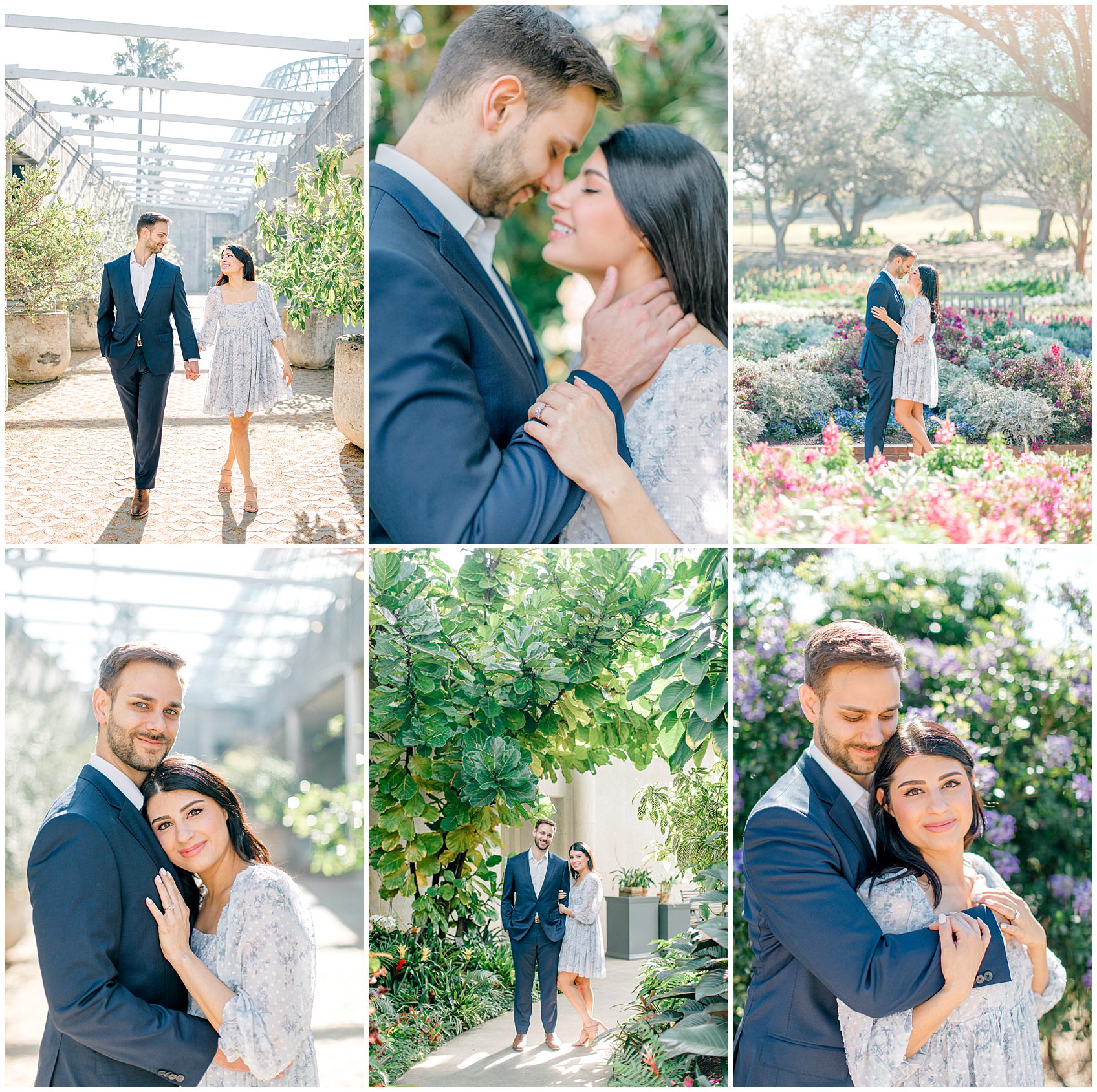 San Antonio Botanical Gardens Engagement Photos by Allison Jeffers Wedding Photography 0056