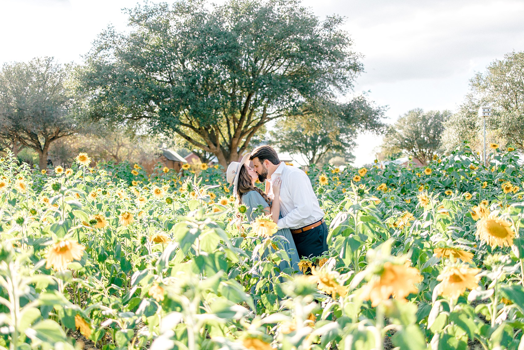 Engagement photo session at The Wildseed Farms in Fredericksburg Texas 0003