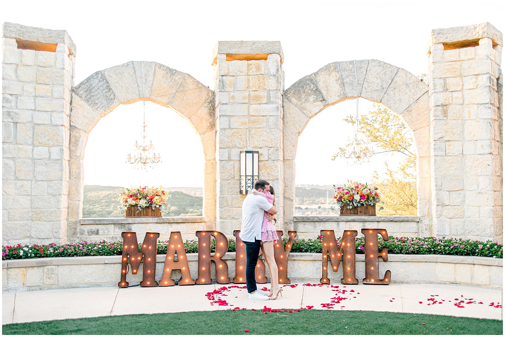 surprise proposal at la cantera resort and spa by Allison Jeffers Photography 0010