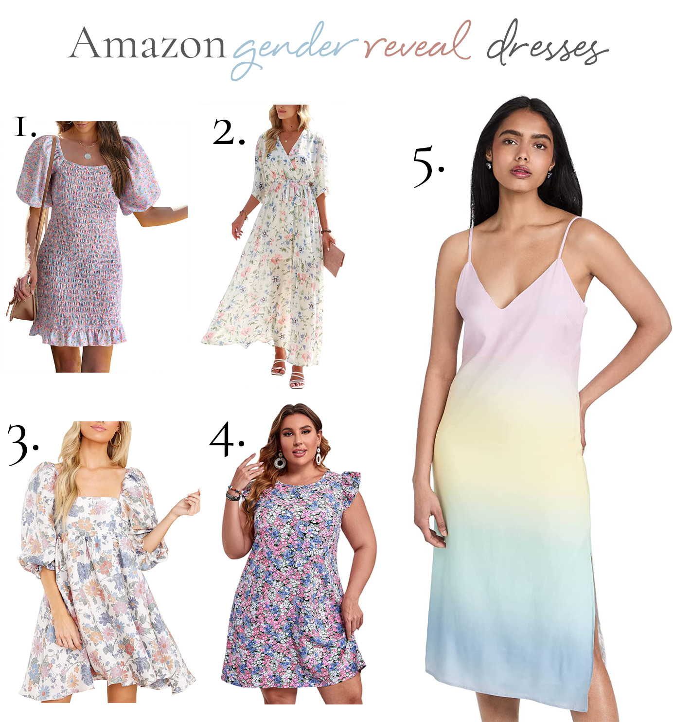 amazon gender reveal pink blue dresses copy 4