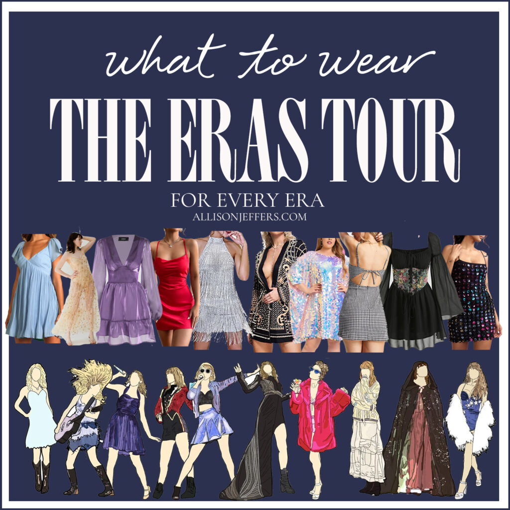 taylor swift eras tour outfits all