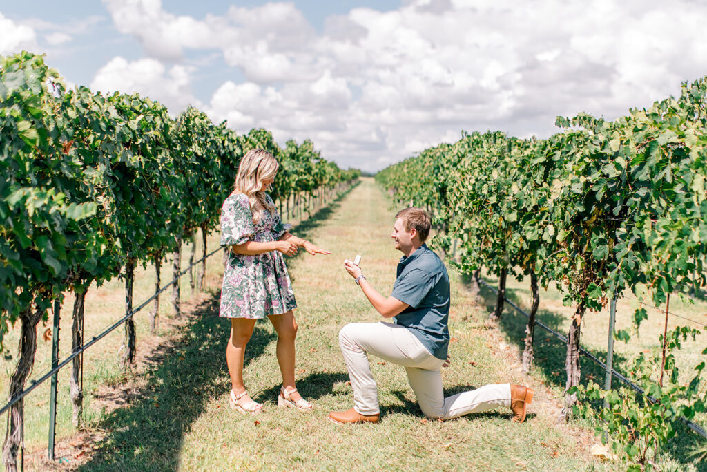 Garrett's Proposal | Becker Vineyards